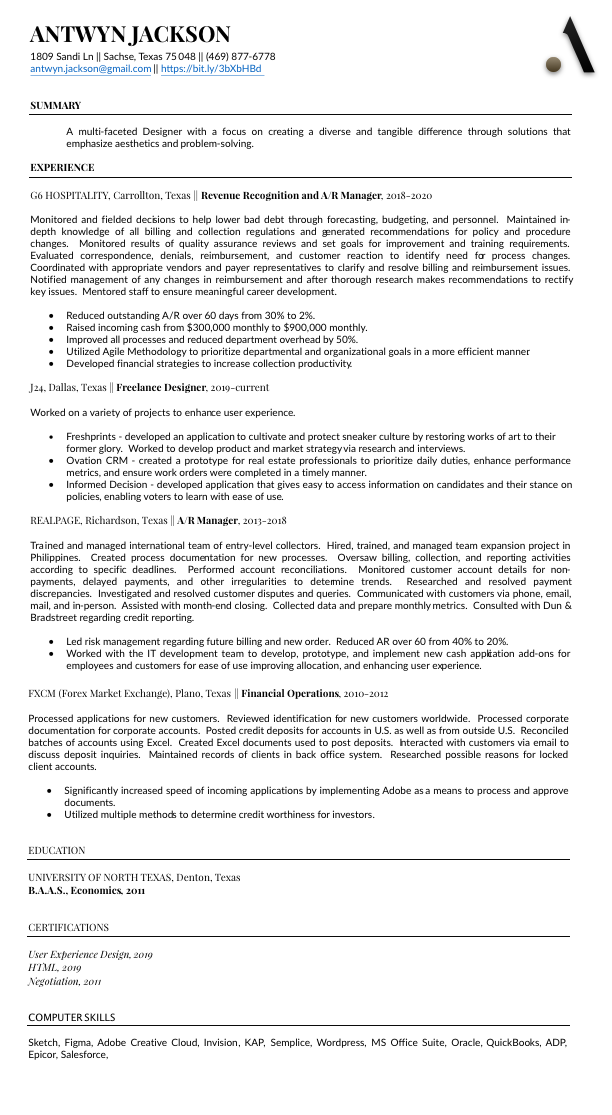 Resume-visual